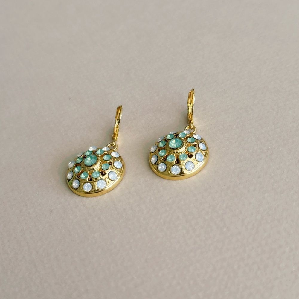 Vintage hoop Earrings #2342 - Picture 3 of 4